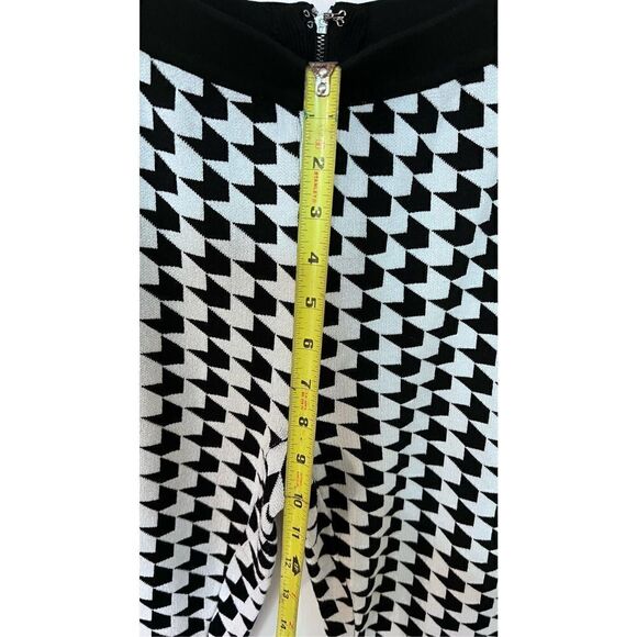GOOD TIME USA HOUNDSTOOTH BACK ZIP PANTS WOMENS SIZE M - Picture 12 of 12